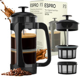 ESPRO P3 double microfilter for grit-free brew and smooth flavor