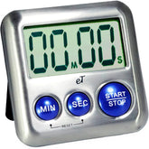 eTradewinds Plumberry timer with magnet close-up showing secure fridge mounting.