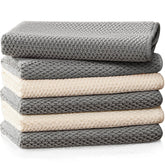 EubooTree espresso towels for portafilter cleaning with lint-free microfiber