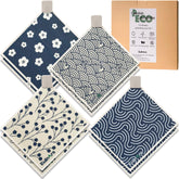Eulnars Swedish dishcloths in a Japanese pattern add style and practicality.