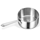 EupHHonycs butter warmer pan top view shows compact size for small batches.