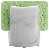 EVERBBKING marble sponge holder keeps sink area neat and dries sponges efficiently.