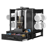Evermagin coffee pod holder with Vertuo drawer keeps flavors organized and within reach.