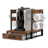 Evermagin K Cup Holder top view showing organized 35 pod rack for quick selection
