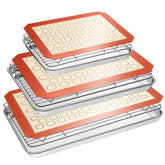 EWFEN stainless steel sheet pan for even browning and durability.