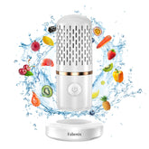 Fabenix fruit-vegetable cleaner on counter with cap on aids fast produce refresh