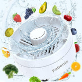 Fabenix fruit and vegetable washing machine front view boosting cleaning efficiency.