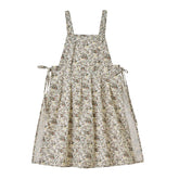 FADUOFA Japanese cotton cross-back apron with pockets for handy tool storage.