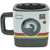 Fairly Odd Novelties Instant Camera Mug, front design adds vintage charm to your morning ritual.