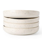 Famiware Milkyway 33oz bowl set with speckled glaze for family meals and entertaining