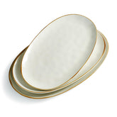 Famiware Ocean Series large oval platter ideal for turkey and main courses.