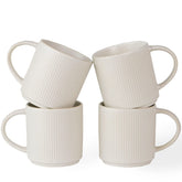 Famiware Star 12 oz mug set with handles for easy pouring and everyday coffee