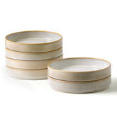 Famiware Star 7.5-inch bowls set on table, highlighting versatile meal presentation