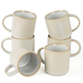 Famiware star mug set with a bright glaze for daily coffee rituals.