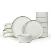 Famiware Star Plates and Bowls Set dining collection with unique glaze variations for everyday elegance.