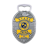 Fanattik Resident Evil police badge bottle opener — authentic replica doubles as a premium bottle opener