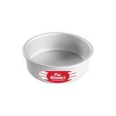 Fat Daddio's round cake pan 6x2 in side view for even baking.