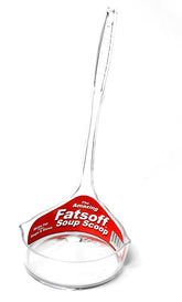 Fatsoff Soup Scoop in action showing fat separation for a cleaner broth.