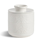 FE FUN ELEMENTS Butter Crock base with water keeps butter fresh and easy to spread.