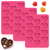Feehope heart molds collection: versatile set for baking, chocolate, and crafts.