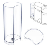 Feekoon water tank reservoir for Nespresso Vertuo Next, clear view and reliable water supply