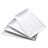 Feenmai ceramic rectangular serving platter set of four enhances family-style meals.