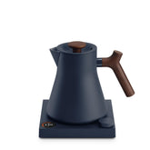 Fellow Corvo EKG Pro stone blue kettle front view highlighting quick heat