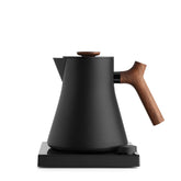 Fellow Corvo EKG Pro Studio Edition on glass base shows precise temperature control