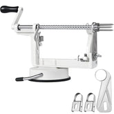 femedo apple-peeler-slicer-corer front view for quick kitchen prep.
