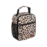 Femuar leopard lunch box compact design helps daily meals stay organized.