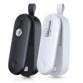 FEPPO bag sealer 2in1 seals bags to preserve freshness.