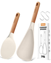 FINENUT multifunction spatula spoon dual-use design for flipping and serving nonstick cookware.