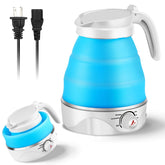 FIVECUBS portable collapsible travel kettle folded for compact packing