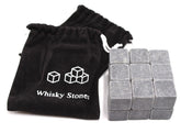 FIVOENDAR soapstone chilling rocks for whiskey preserving flavor without dilution
