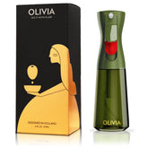 FLAIROSOL OLIVIA oil sprayer green bottle delivers a precise mist for even coating.