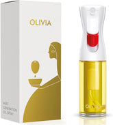 FLAIROSOL Olivia spray angle view for precise oil mist during cooking.