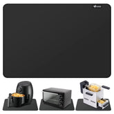 FLASLD heat-resistant mat under an air fryer protecting the countertop from heat