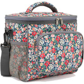 FlowFly insulated lunch bag with front pocket for quick access snacks.