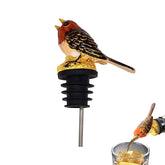 Flylin wine aerator with bird figure on top for an elegant pour and aroma enhancement