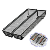 Fodofodo 2-piece mesh drawer organizer keeps utensils neatly in the kitchen