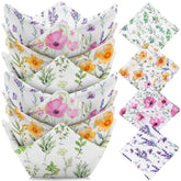 FoldTier floral green bowl cozy protects hands from heat and brightens kitchen routines.