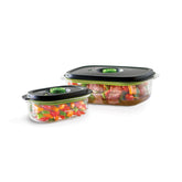 FoodSaver preserve vacuum container demonstrates airtight seal for freshness