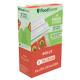 FoodSaver 8-inch bag roll with customizable length for precise storage