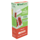 FoodSaver 11x16 vacuum seal rolls for custom-length bags, reducing waste.