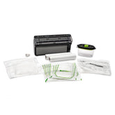 FoodSaver Elite LiquidPlus front view highlights compact design for easy kitchen storage