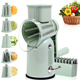 Fooyoubei rotary grater with handle provides stable, comfortable shredding