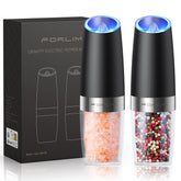 FORLIM gravity electric grinder with transparent body for easy refills.