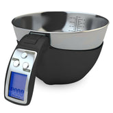 Fradel digital scale with removable bowl for precise ingredient measurements and easy prep