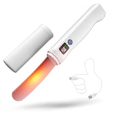 Frayo heated butter knife with LED display showing temperature for precise spreading.
