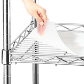 Frienda wire shelf liner 18x48 clear; protects shelves and keeps items organized.